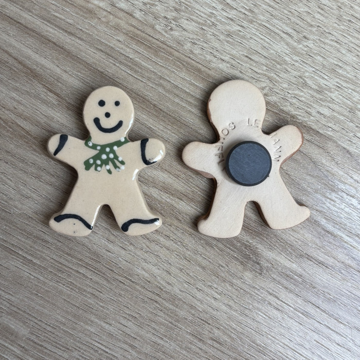 Magnets petit manele crème