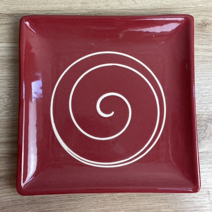 Flate plate small model red ringed