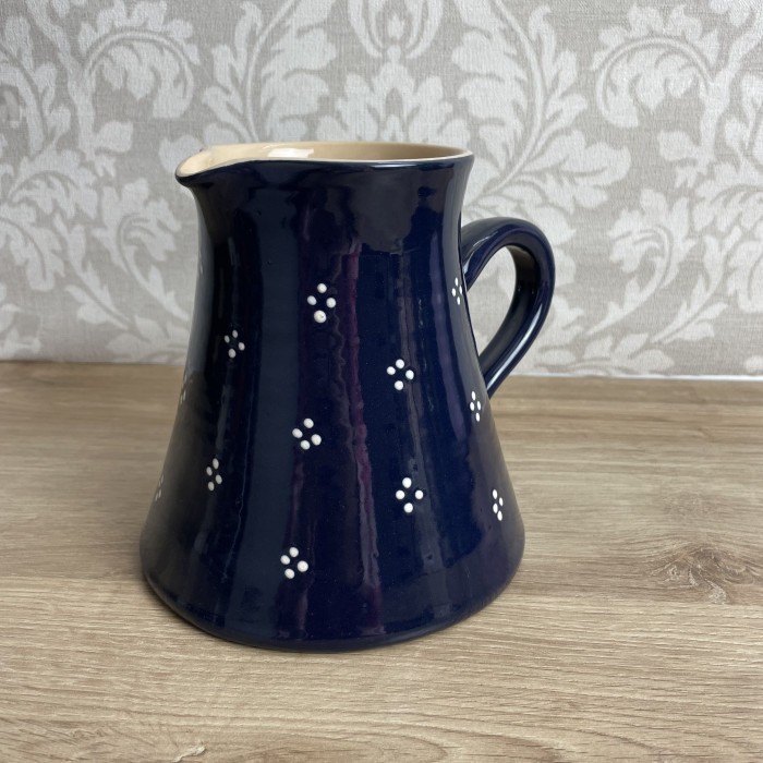 Pichet  1L bleu points