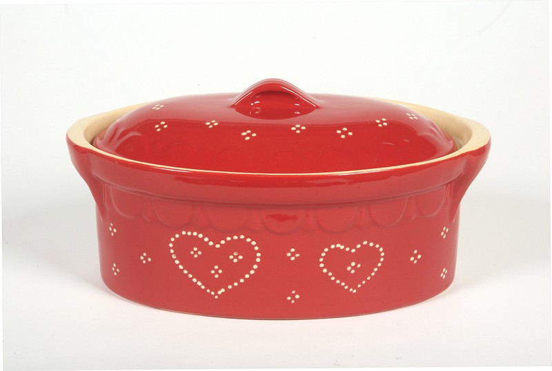 Terrine à Baeckeofe red heart 31cm N°4